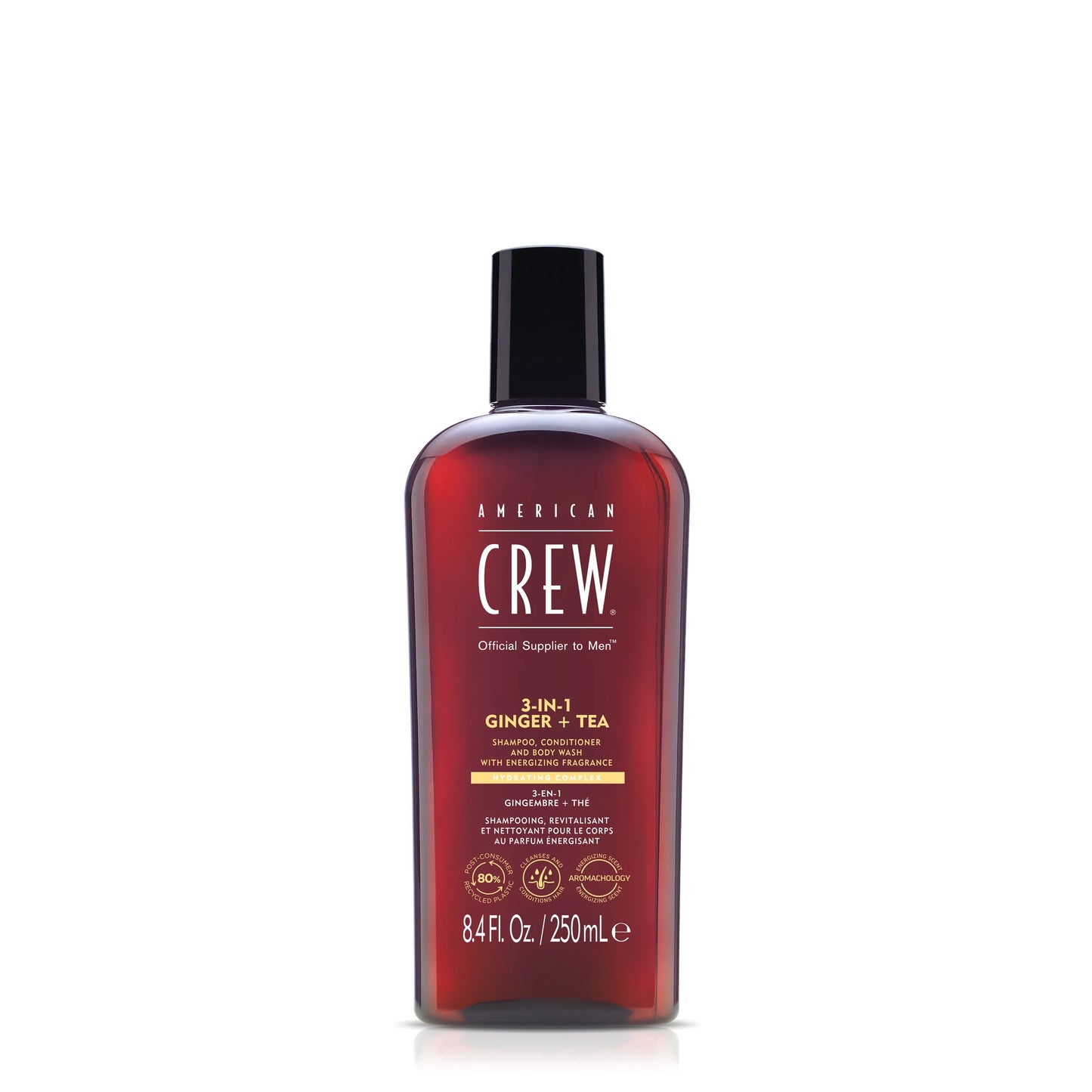 American Crew 3-in-1 Ginger + Tea 8.4oz
