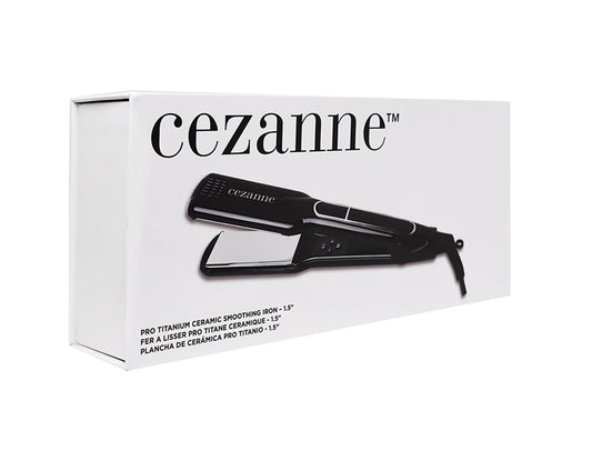 Pro Titanium Ceramic Smoothing Iron – Cezanne Hair Professional