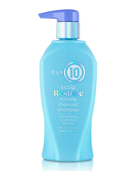 It's a 10 Scalp Restore Miracle Charcoal Shampoo 10oz