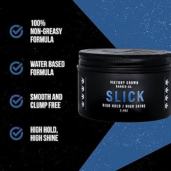 Victory Crown Barber Slick Pomade High Hold & High Shine 3.4 oz