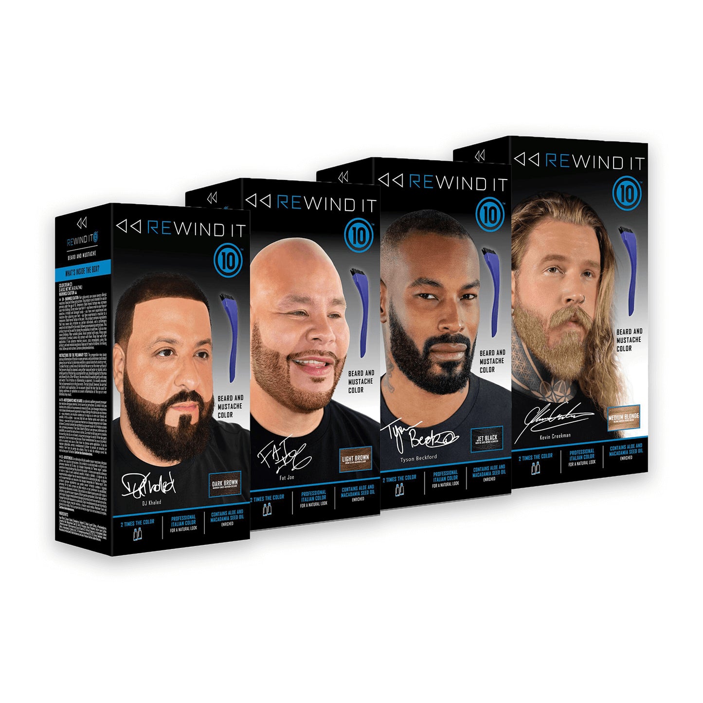 It's a 10 Rewind It Mens Beard Color