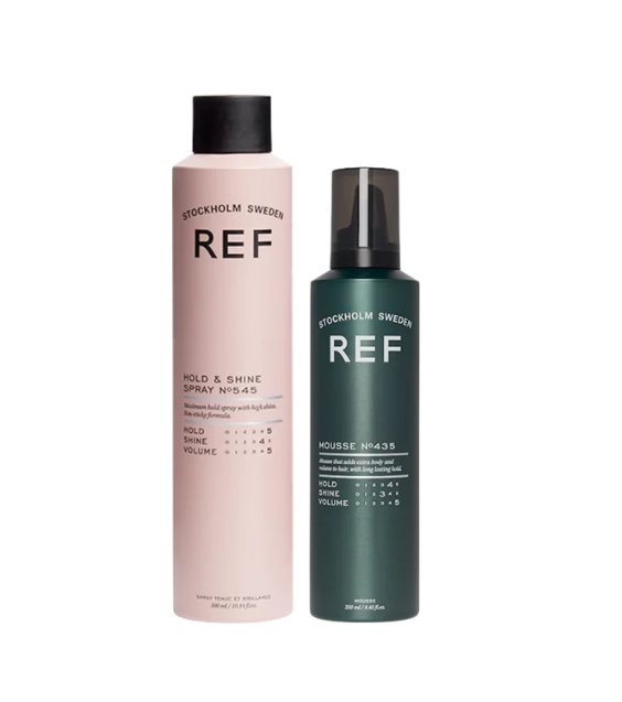 REF Hold & Shine/Mousse Duo 25