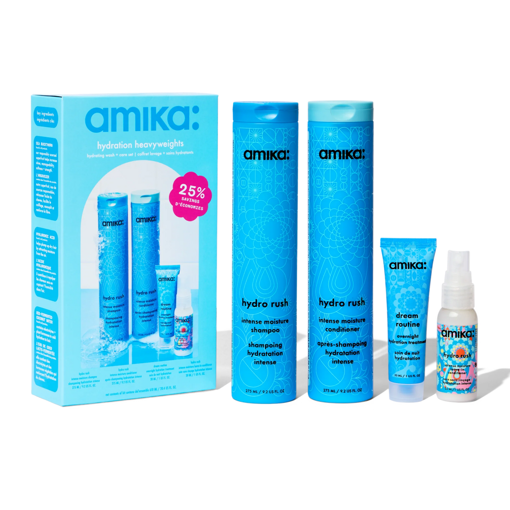 AMIKA hydration heavyweights hydrating wash + care set image 0