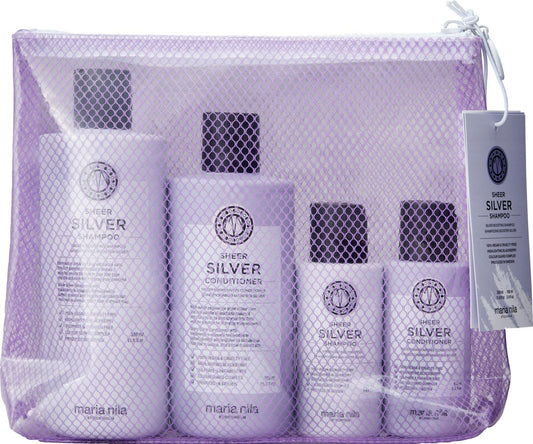 Maria Nila Silver Beauty Bag
